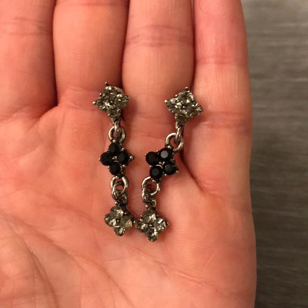 Jeweled Dangled Earrings